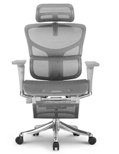 Крісло HOOKAY SAIL 2 GREY (RSA2M01-G), ергономічне, з підставкою для ніг 2