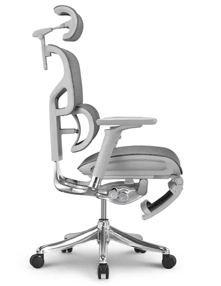 Крісло HOOKAY SAIL 2 GREY (RSA2M01-G), ергономічне, з підставкою для ніг