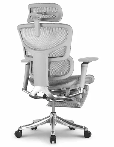 Крісло HOOKAY SAIL 2 GREY (RSA2M01-G), ергономічне, з підставкою для ніг