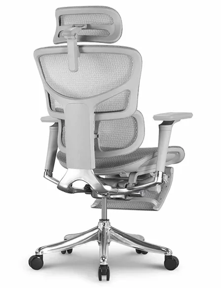 Крісло HOOKAY SAIL 2 GREY (RSA2M01-G), ергономічне, з підставкою для ніг