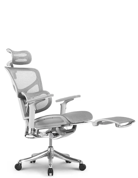 Крісло HOOKAY SAIL 2 GREY (RSA2M01-G), ергономічне, з підставкою для ніг
