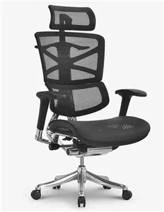 Крісло HOOKAY SHARP BLACK (HSRM01), для керівника, ергономічне