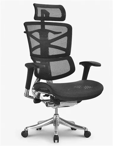 Крісло HOOKAY SHARP BLACK (HSRM01), для керівника, ергономічне