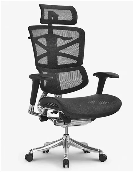 Крісло HOOKAY SHARP BLACK (HSRM01), для керівника, ергономічне