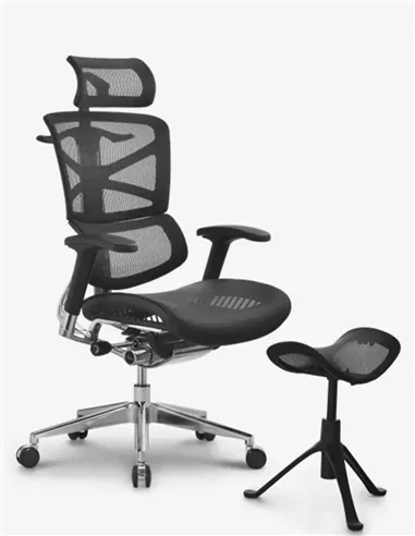 Крісло HOOKAY SHARP GREY (HSRM01-G), для керівника, ергономічне