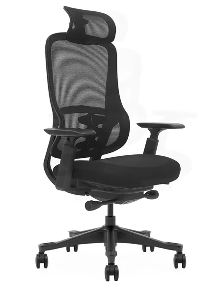 Крісло KRESLALUX S3-BH BLACK, ергономічне