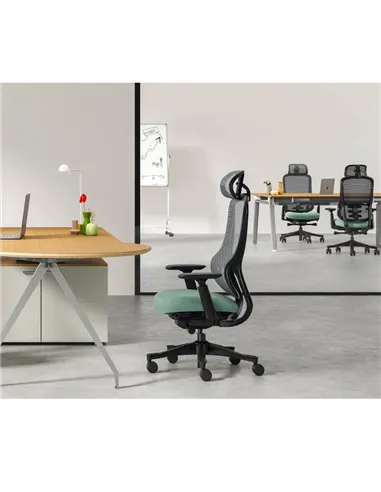 Крісло KRESLALUX S3-BH BLACK, ергономічне
