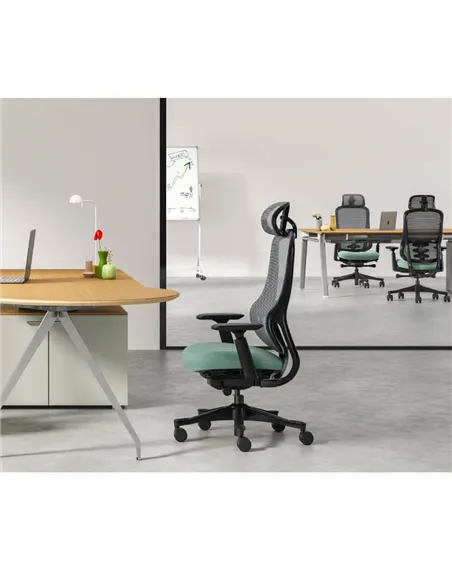 Крісло KRESLALUX S3-BH BLACK, ергономічне