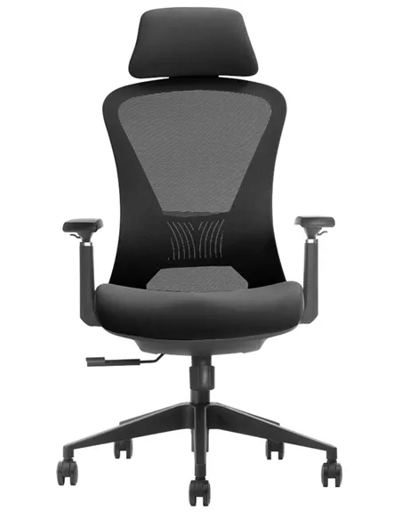 Крісло KRESLALUX K2-BH BLACK, ергономічне