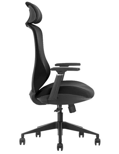 Крісло KRESLALUX K2-BH BLACK, ергономічне