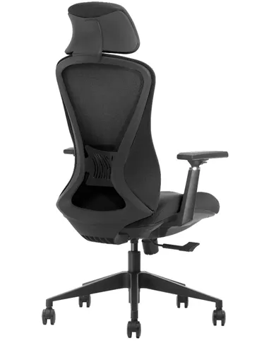 Крісло KRESLALUX K2-BH BLACK, ергономічне