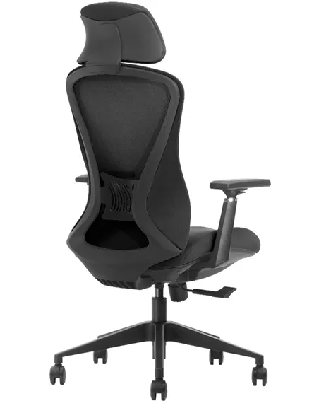 Крісло KRESLALUX K2-BH BLACK, ергономічне