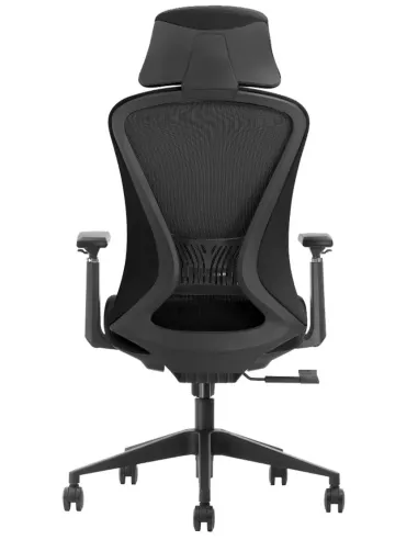 Крісло KRESLALUX K2-BH BLACK, ергономічне