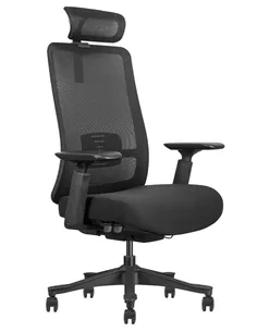 Крісло KRESLALUX V1-BH BLACK, ергономічне