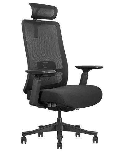 Крісло KRESLALUX V1-BH BLACK, ергономічне