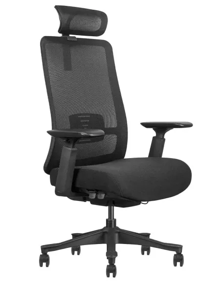 Крісло KRESLALUX V1-BH BLACK, ергономічне