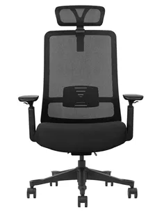 Крісло KRESLALUX V1-BH BLACK, ергономічне 2