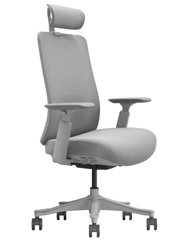 Крісло KRESLALUX V1-GH GREY, ергономічне