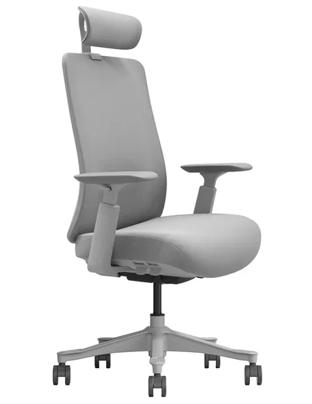 Крісло KRESLALUX V1-GH GREY, ергономічне