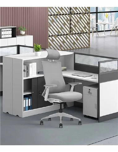 Крісло KRESLALUX SK9-GH WHITE, ергономічне