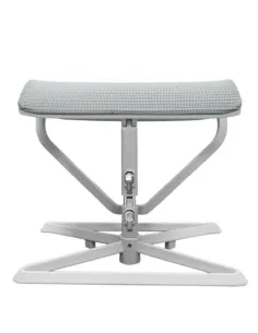 Підставка для ніг COMFORT OTTOMAN GREY з регулюванням висоти, сітчаста 2