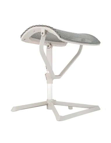 Підставка для ніг COMFORT OTTOMAN GREY з регулюванням висоти, сітчаста