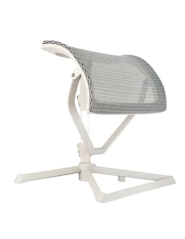 Підставка для ніг COMFORT OTTOMAN GREY з регулюванням висоти, сітчаста