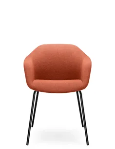 Конференц-кресло LD SEATING RIVA RI-02 BLACK на ножках 2