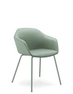 Конференц-кресло LD SEATING RIVA RI-02 GREEN на ножках