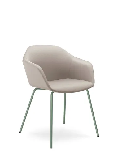 Конференц-крісло LD SEATING RIVA RI-02 GREEN на ніжках