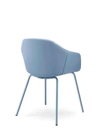 Конференц-крісло LD SEATING RIVA RI-02 BLUE на ніжках