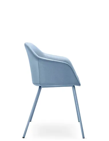 Конференц-крісло LD SEATING RIVA RI-02 BLUE на ніжках