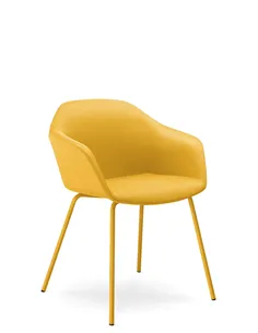 Конференц-кресло LD SEATING RIVA RI-02 YELLOW на ножках