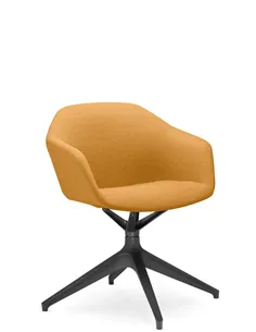 Конференц-кресло LD SEATING RIVA RI-02, F01-BL