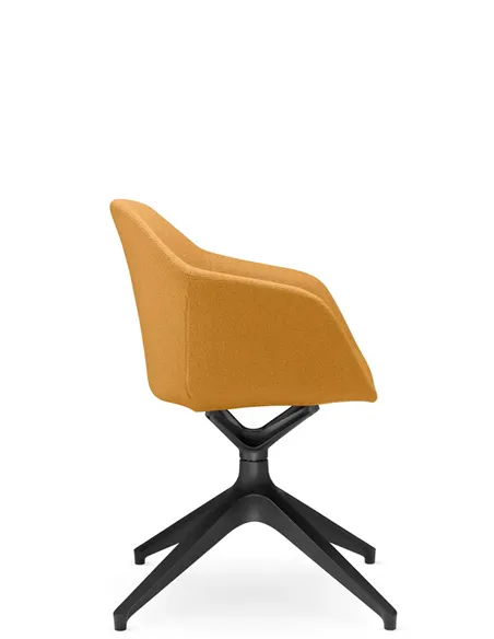 Конференц-крісло LD SEATING RIVA RI-02, F01-BL