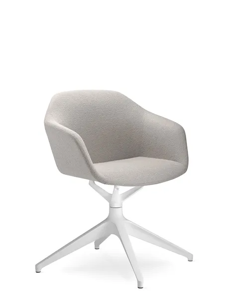 Конференц-крісло LD SEATING RIVA RI-02, F01-WH