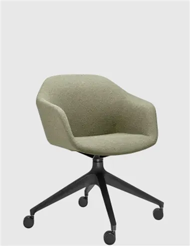 Конференц-кресло LD SEATING RIVA RI-02, F02-BL