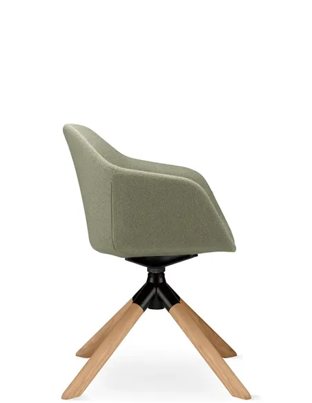 Конференц-кресло LD SEATING RIVA RI-02, FW-BL