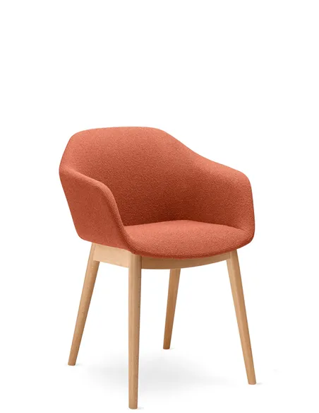 Конференц-кресло LD SEATING RIVA RI-02, D на ножках
