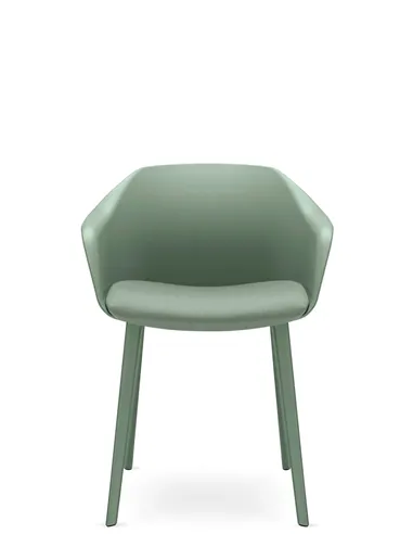 Крісло для відвідувача LD SEATING RIVA RI-01-PP на ніжках, з м'яким сидінням