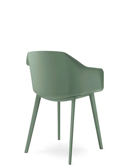 Крісло для відвідувача LD SEATING RIVA RI-01-PP на ніжках, з м'яким сидінням