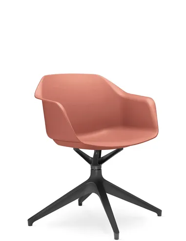 Крісло для відвідувача LD SEATING RIVA RI-01, F01-BL