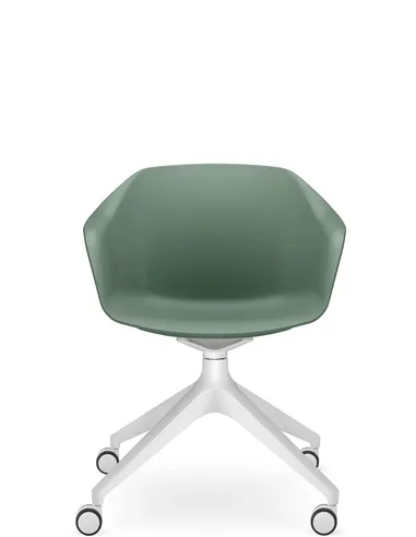 Крісло для відвідувача LD SEATING RIVA RI-01, F02-WH