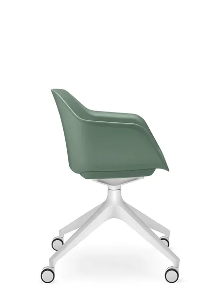 Крісло для відвідувача LD SEATING RIVA RI-01, F02-WH