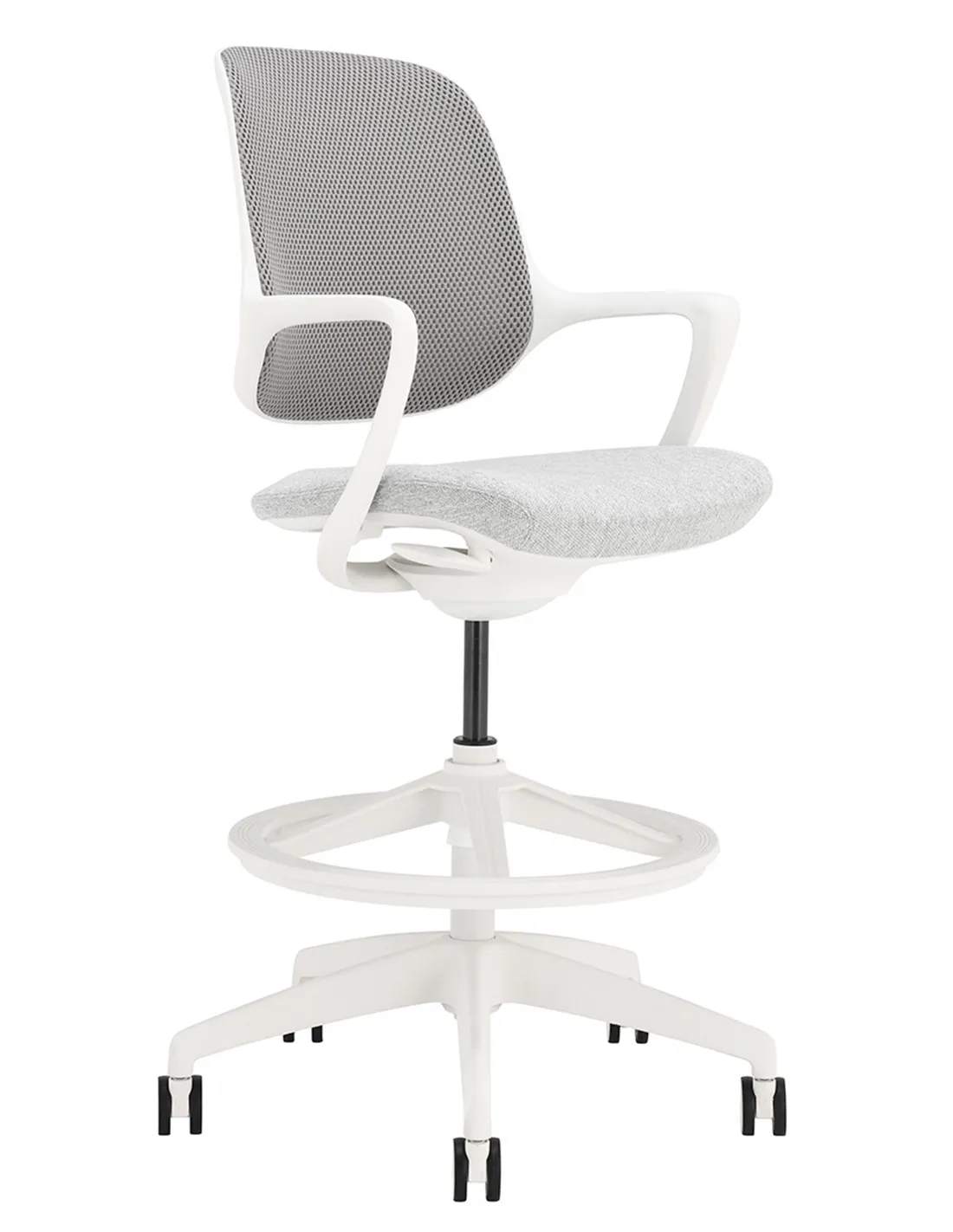 Кресло MIRUS-IOO PROJECT 2 (IOOB2WB-AB-HAM, СЕТКА Т-168-B1 BLACK), эргономичное