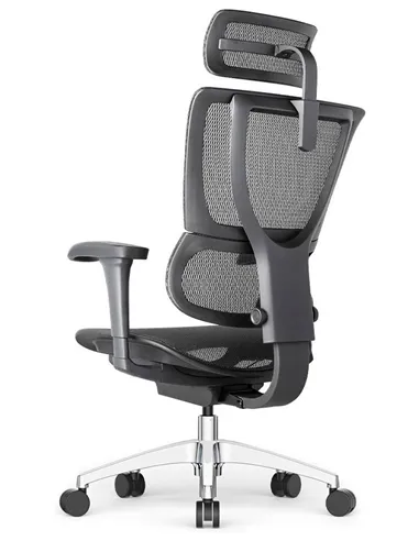 Кресло MIRUS-IOO PROJECT 2 (IOOB2WB-AB-HAM, СЕТКА Т-168-B1 BLACK), эргономичное