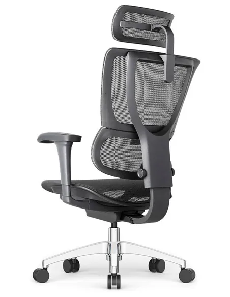 Кресло MIRUS-IOO PROJECT 2 (IOOB2WB-AB-HAM, СЕТКА Т-168-B1 BLACK), эргономичное