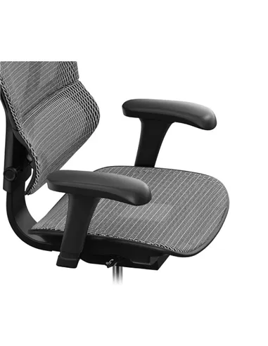 Кресло MIRUS-IOO PROJECT 2 (IOOB2WB-AB-HAM, СЕТКА Т-168-B1 BLACK), эргономичное