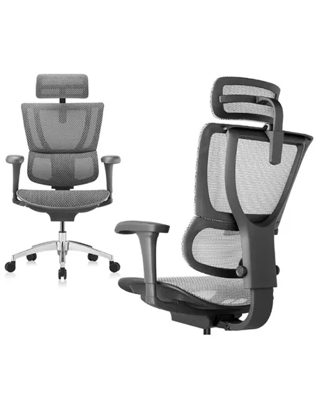 Кресло MIRUS-IOO PROJECT 2 (IOOB2WB-AB-HAM, СЕТКА Т-168-B1 BLACK), эргономичное