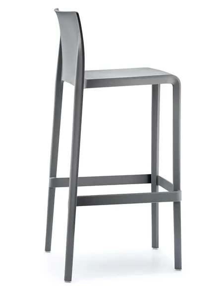 Стілець барний PEDRALI VOLT 678 графітовий